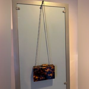 Aldo Cheetah Clutch Hard Shell